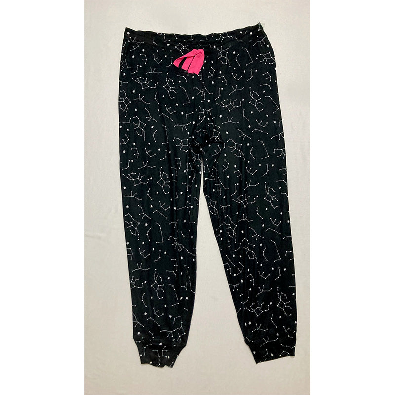 Jenni Pajama Set Long Sleeve Black XL