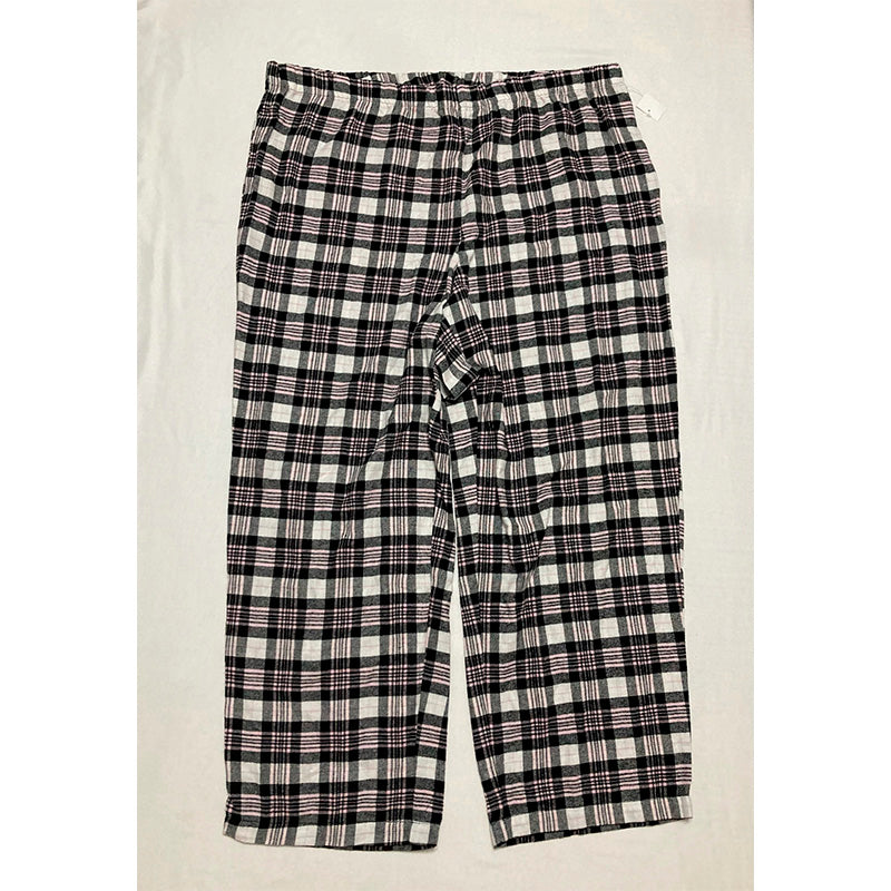 Charter Club Printed Cotton Flannel Pajama Set 2XL