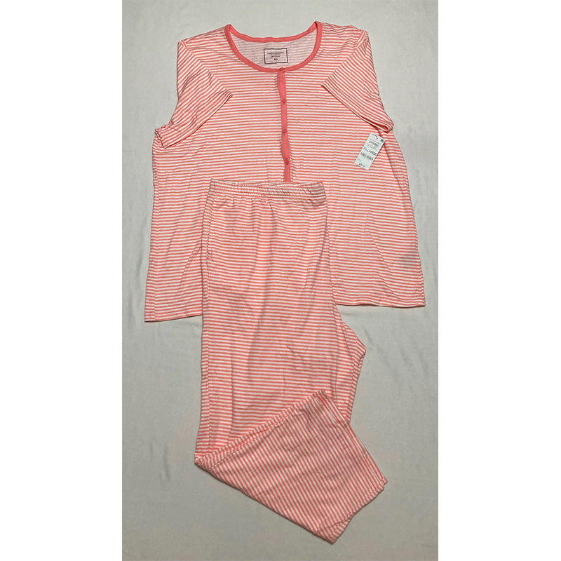 Charter Club Pajama Set Coral 2XL