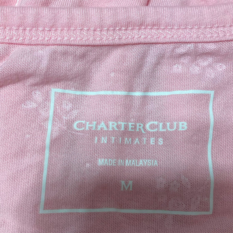 Charter Club Pajama Sleepshirt Pink Floral M