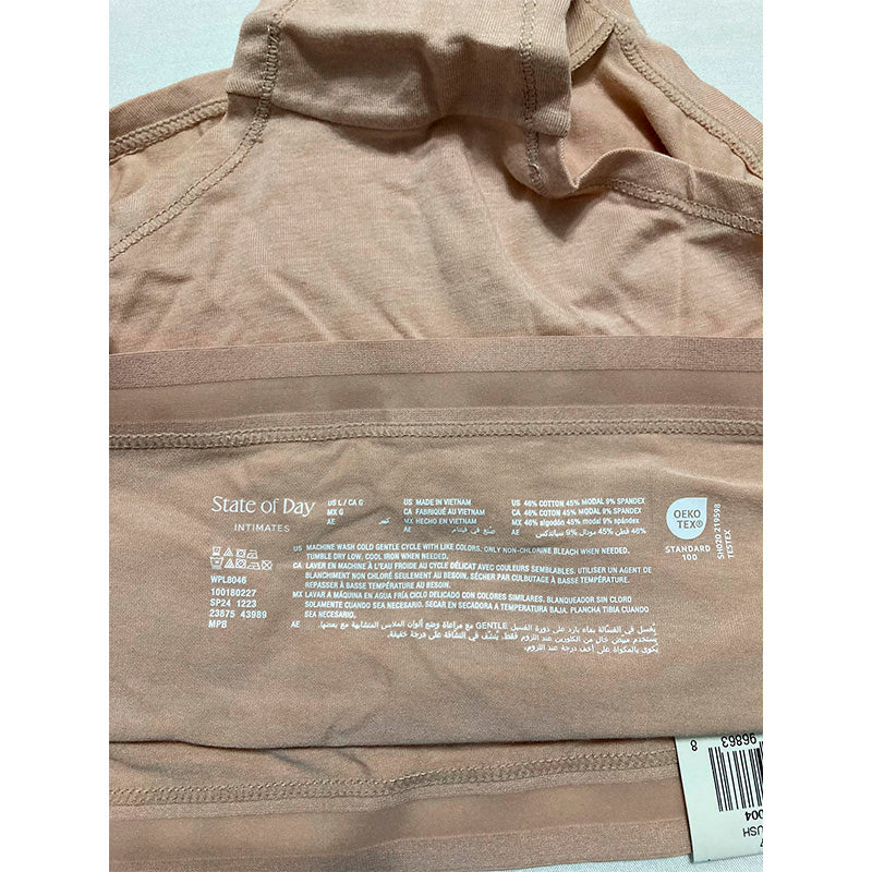 State Of Day Panties Waist Band Nude L