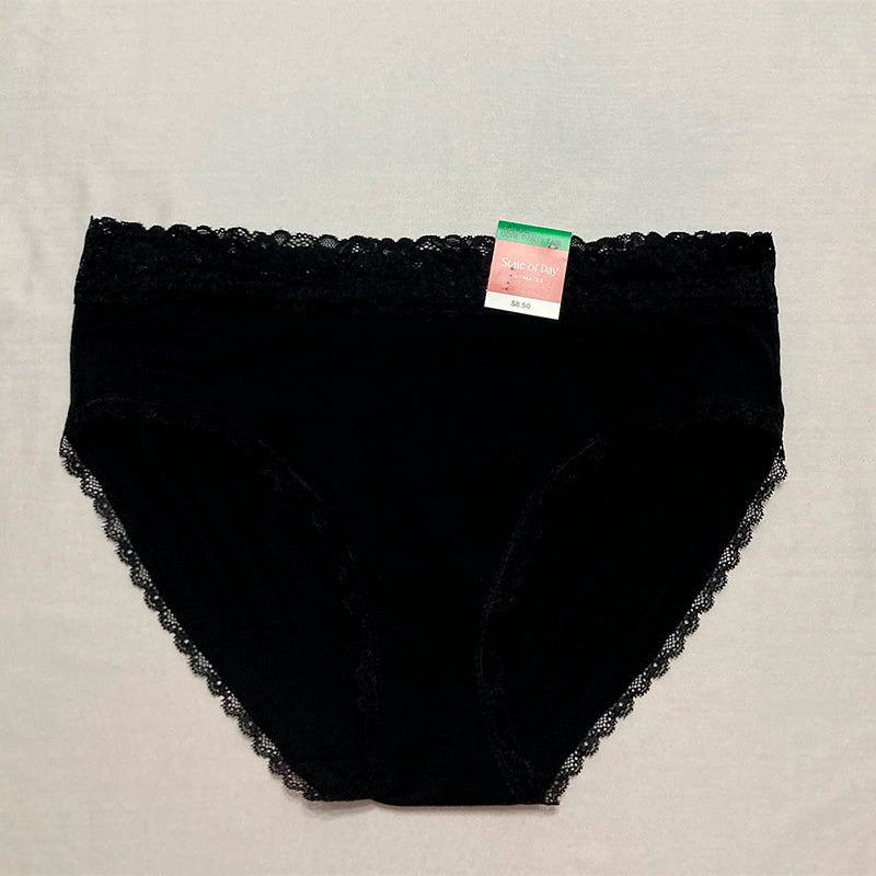 State of day Panties Lace Black L