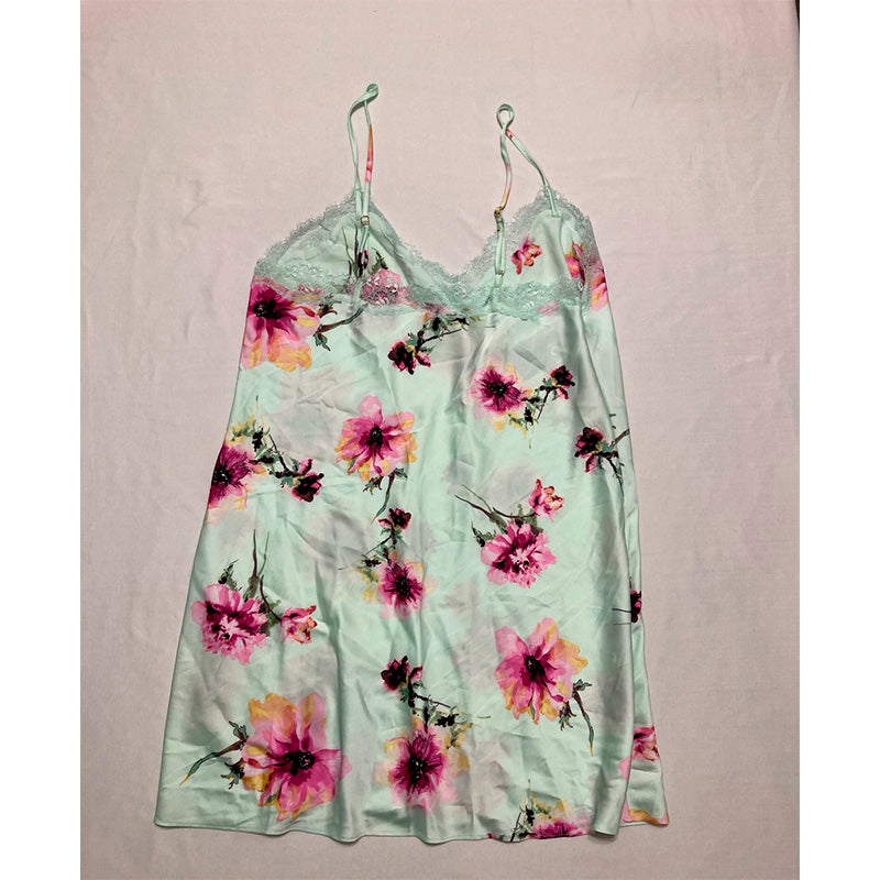 INC Sleepwear Dress Spageutti Straps Multicolor Floral S