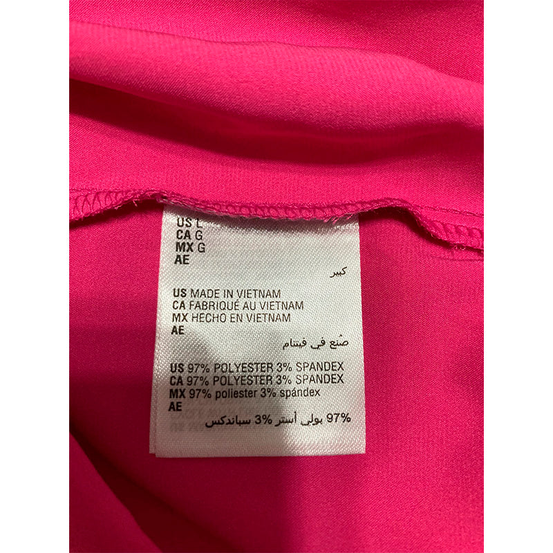 INC Pajama Set Notch Collar Pink L