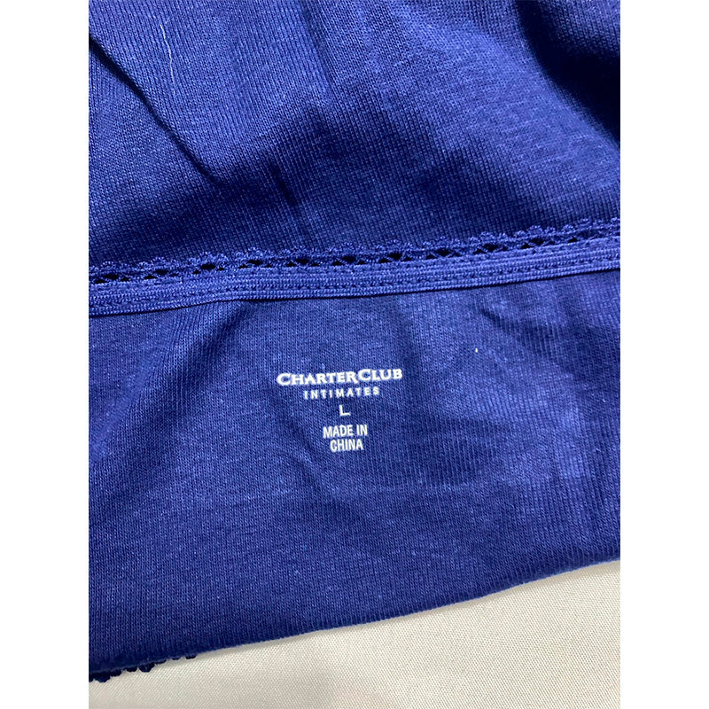 Charter Club Bikini Panties Blue L