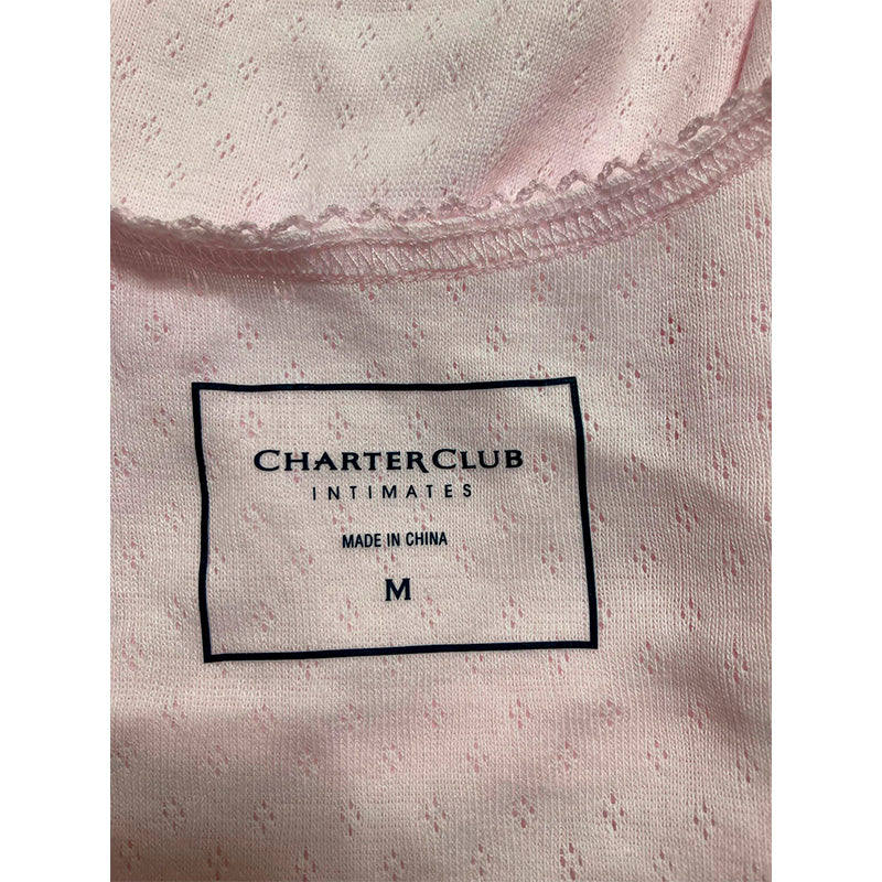 Charter Club Tank Hang Baby Pink M
