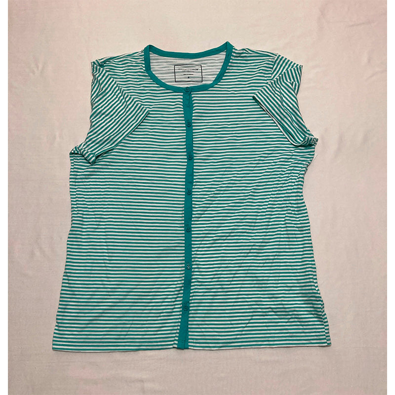 Charter Club Pajama Set Blue Striped S