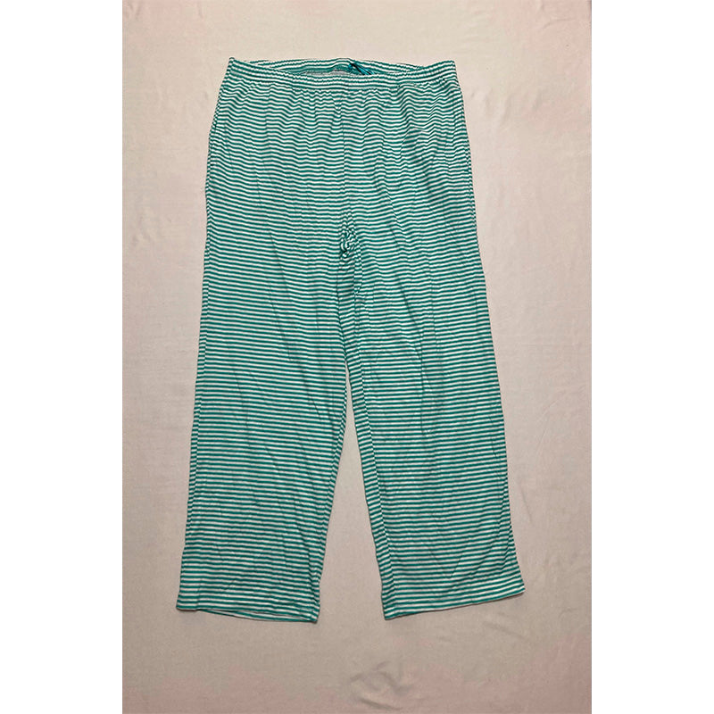Charter Club Pajama Set Blue Striped S