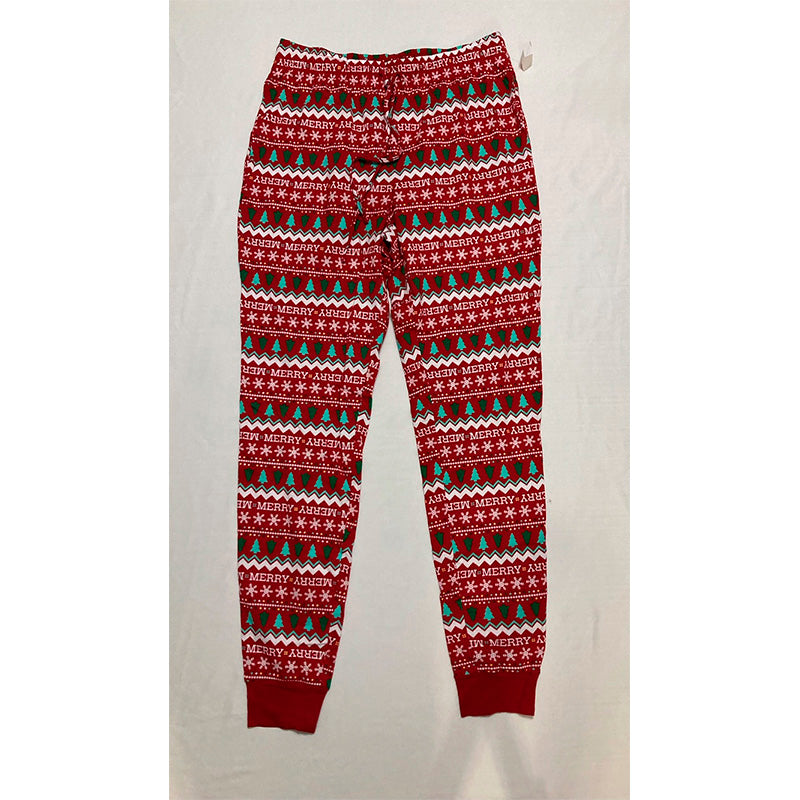 Holiday Lane Pajama Set 2 Piece Multicolor S
