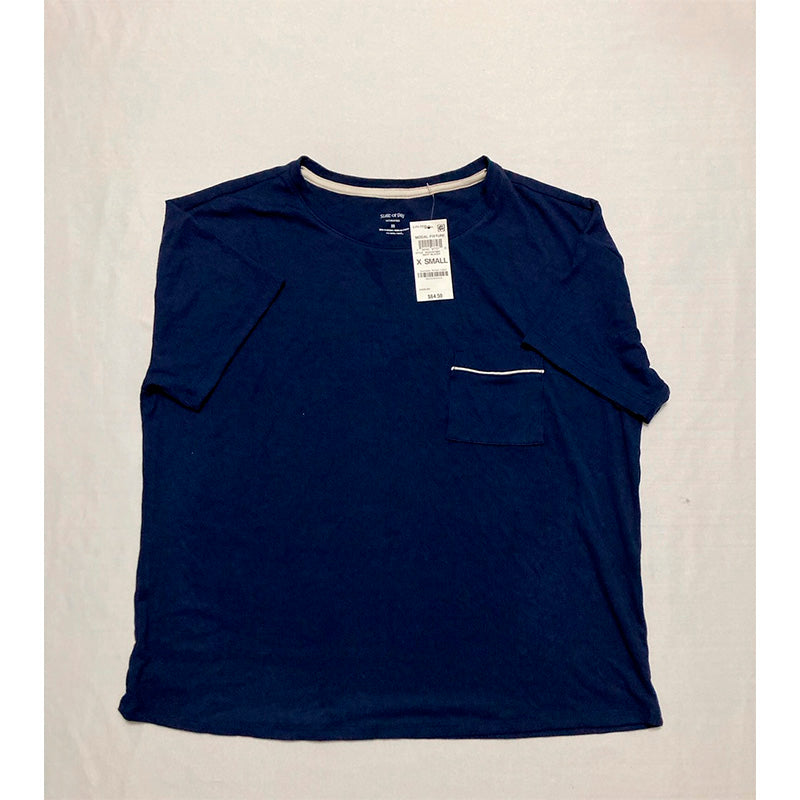 State Of Day Pajama Set 2 Piece Navy XS