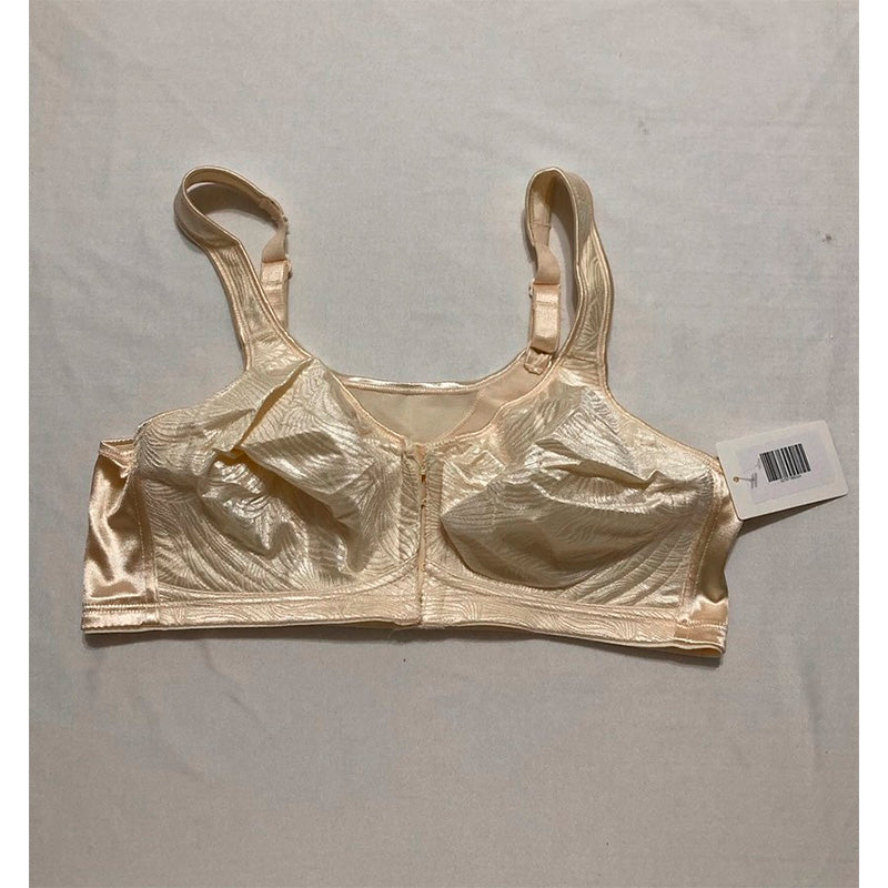 Playtex 18 Hour Front Close Wireless Bra with Back Support E525 LIGHT BEIGE 38C