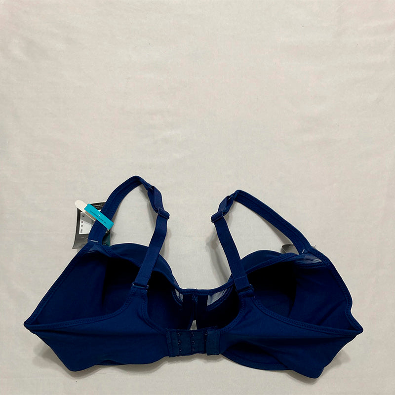 Bali One Smooth U Underwire Bra Ultra Light Underwire T-Shirt Bra Navy 38C