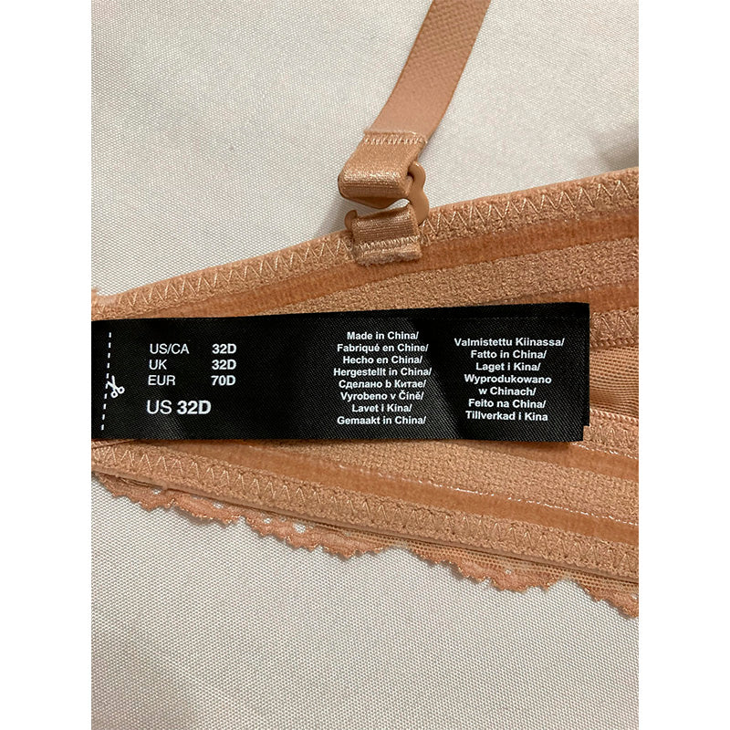 DKNY Modern Lace Strapless Bra Glow 32D