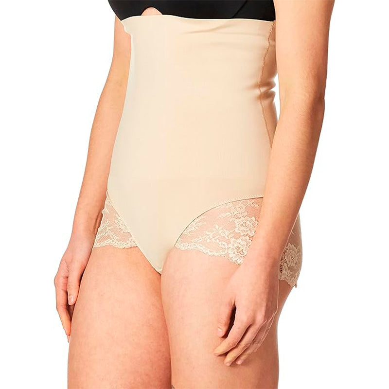 Maidenform High Waist Lace Briefs Nude 1/Transparent Lace Nude 2XL