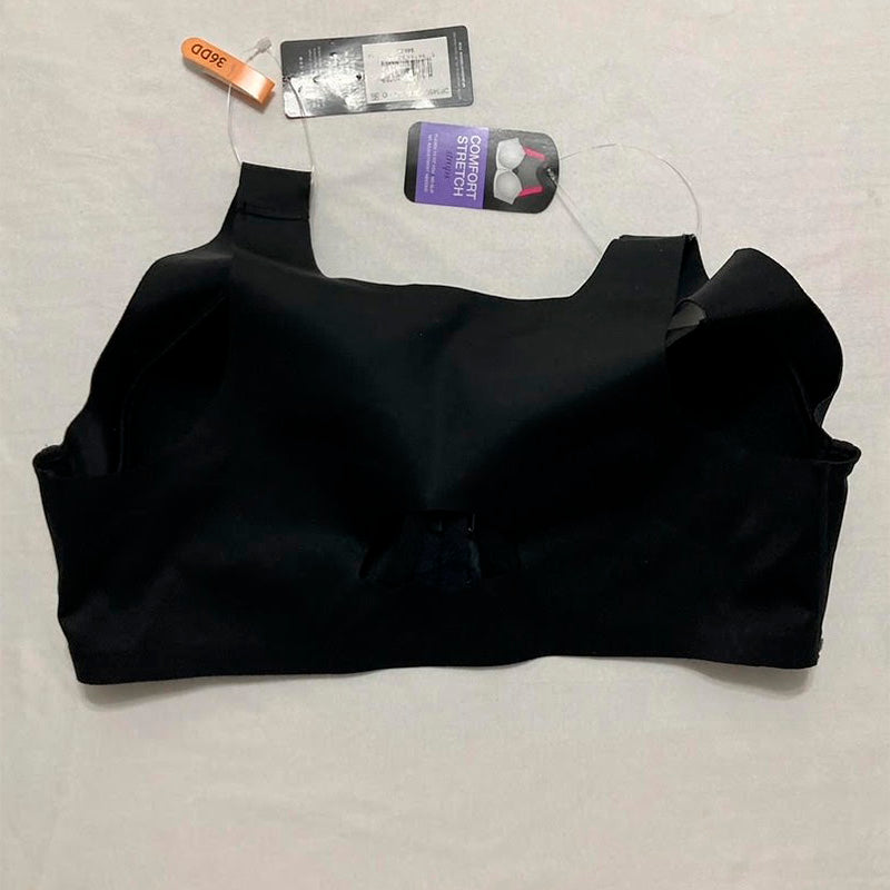 Bali One Smooth U Posture Boost w/EverSmooth Back Underwire Bra Black 36DD