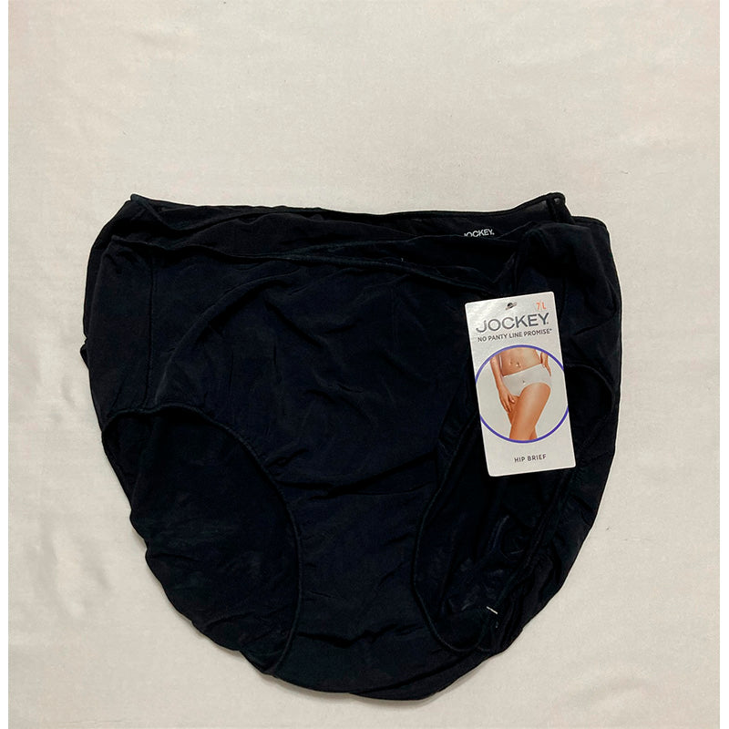 Jockey Underwear No Panty Line Promise Hip Brief - 3 Pack Black 7