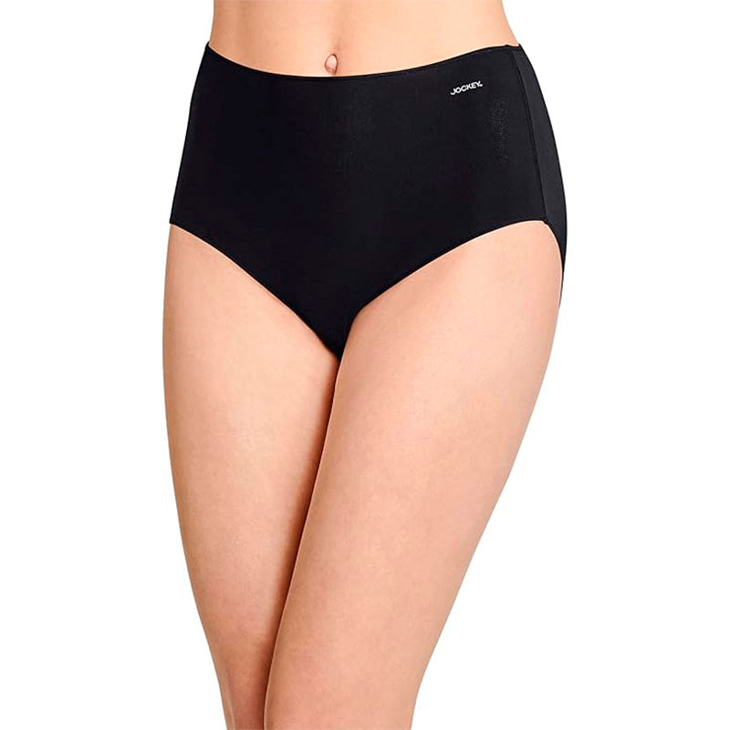 Jockey Underwear No Panty Line Promise Hip Brief - 3 Pack Black 7