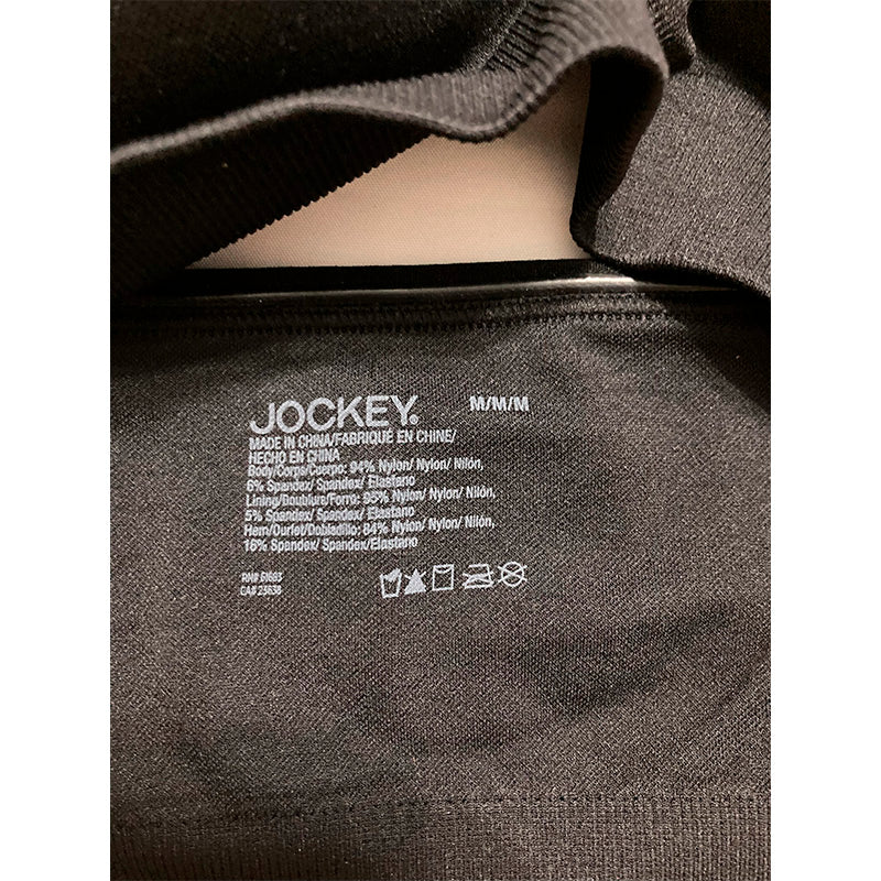 Jockey Bra Seamfree Multiway Bandeau Bralette Black M