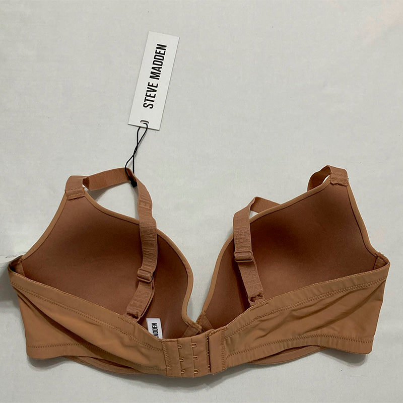 Steve Madden Demi Logo-Strap T-Shirt Bra Nude 36D