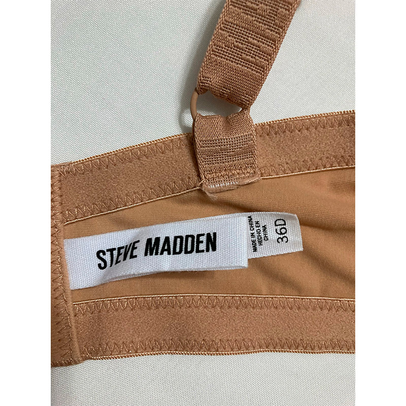Steve Madden Demi Logo-Strap T-Shirt Bra Nude 36D