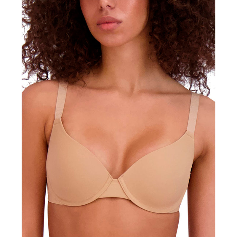 Steve Madden Demi Logo-Strap T-Shirt Bra Nude 36D