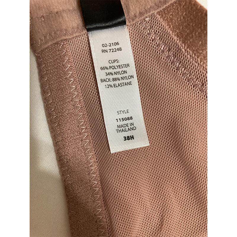 Felina Paramou Fashion Deep Cup Everyday Bras Rose Tan 38H