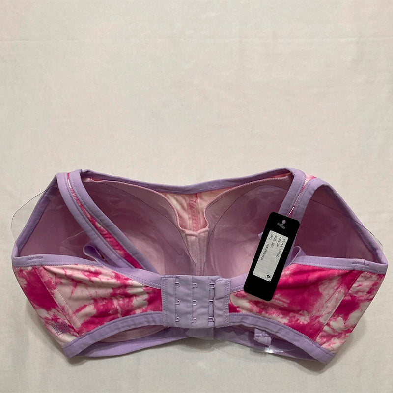 Natori Convertible Coolmax Yogi Contour High Impact Sports Bra Pink 32G