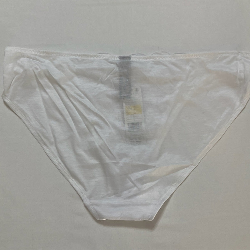 Natori Essence Embroidered Hipster White M