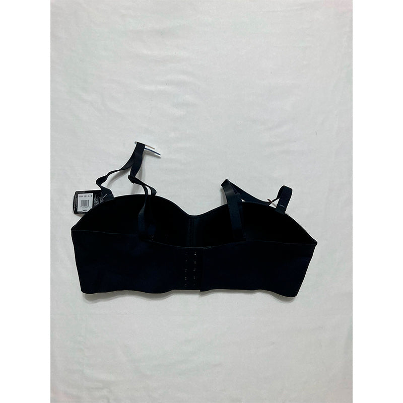 Maidenform Pure Comfort Strapless Wireless Bra Black XL