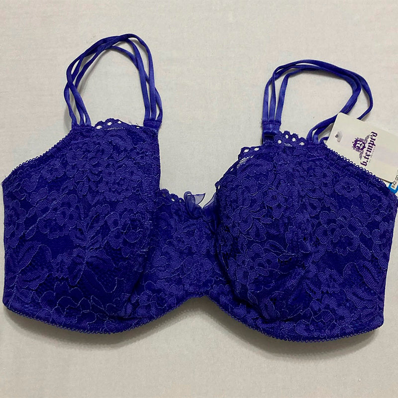 b.tempt'd Ciao Bella Balconette Bra Spectrum Blue 34DDD