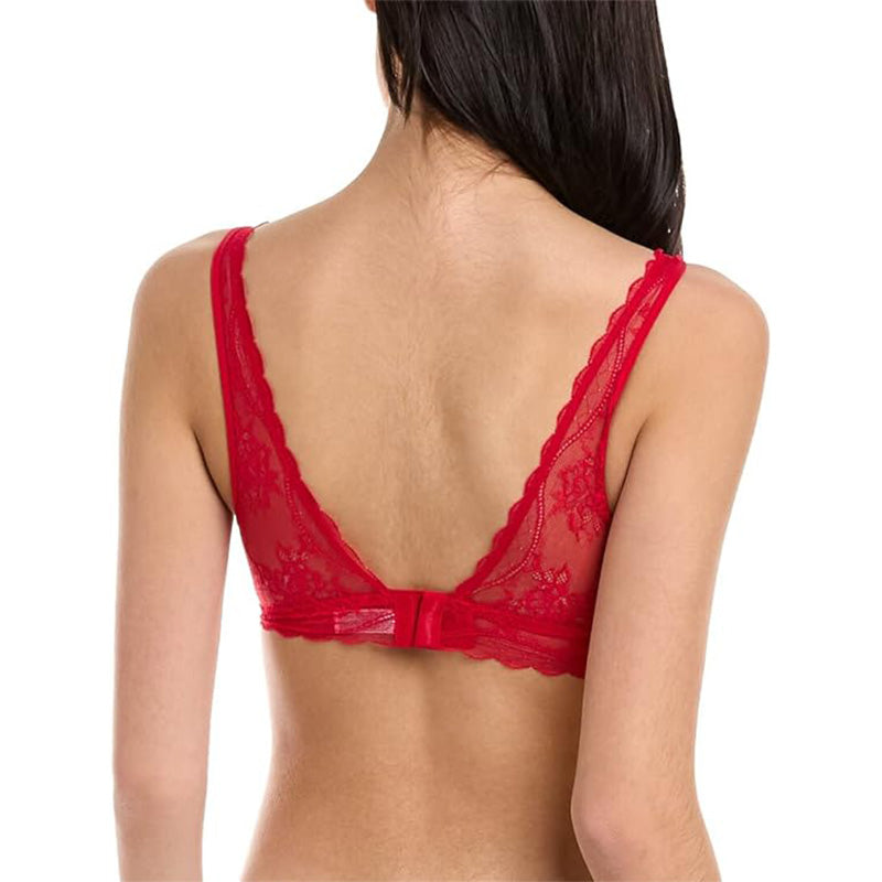 b.tempt'd by Wacoal No Strings Attached Bralette Crimson Red XL