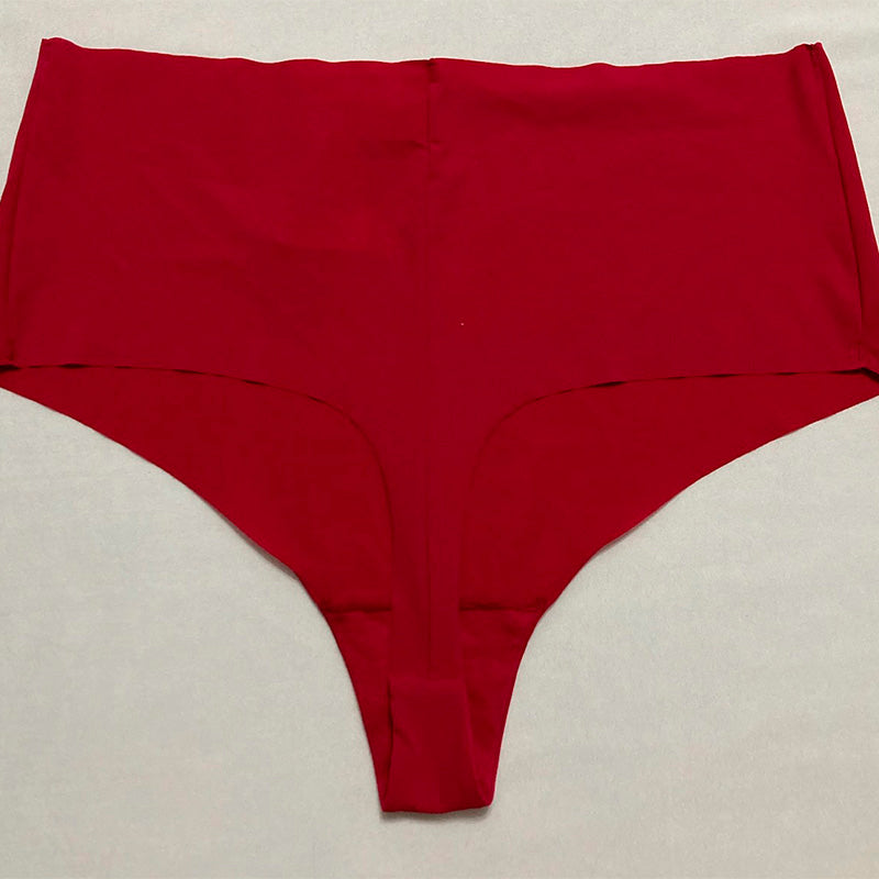 b.tempt'd Bare Hi Waist Thong, Persian Red XL