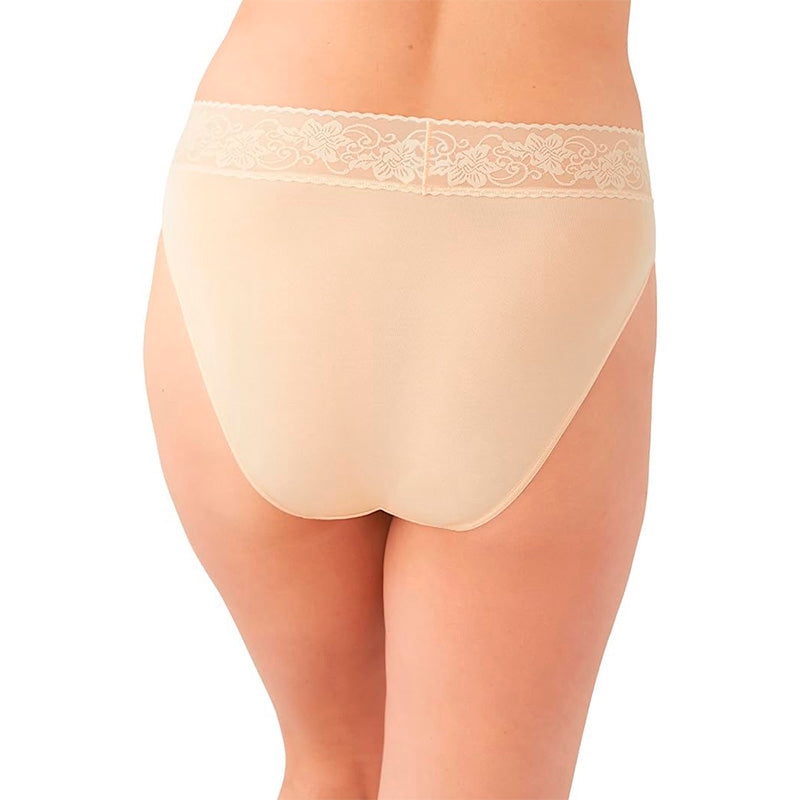 Wacoal Comfort Touch Hi Cut Brief Panty Sand M