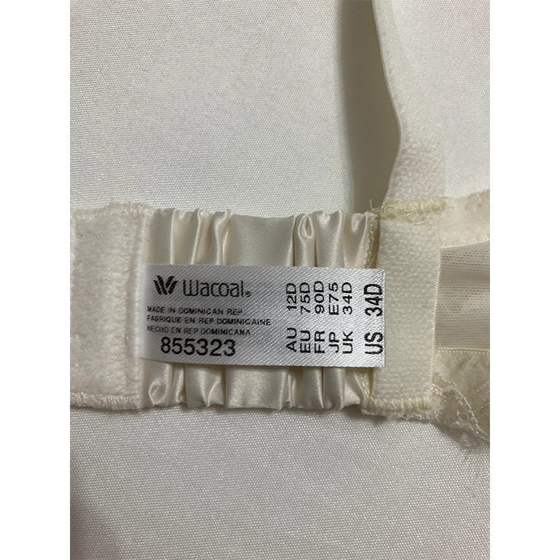 Wacoal Center Stage Underwire Bra Egret Off White 34D
