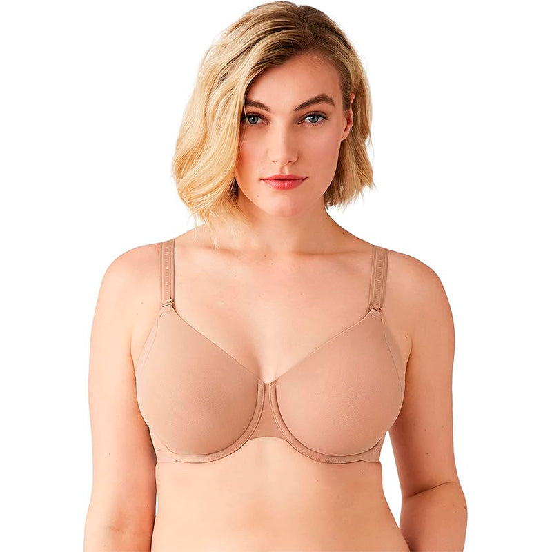 Wacoal Uneven Shape Revelation Unlined Underwire Bra Praline 34D