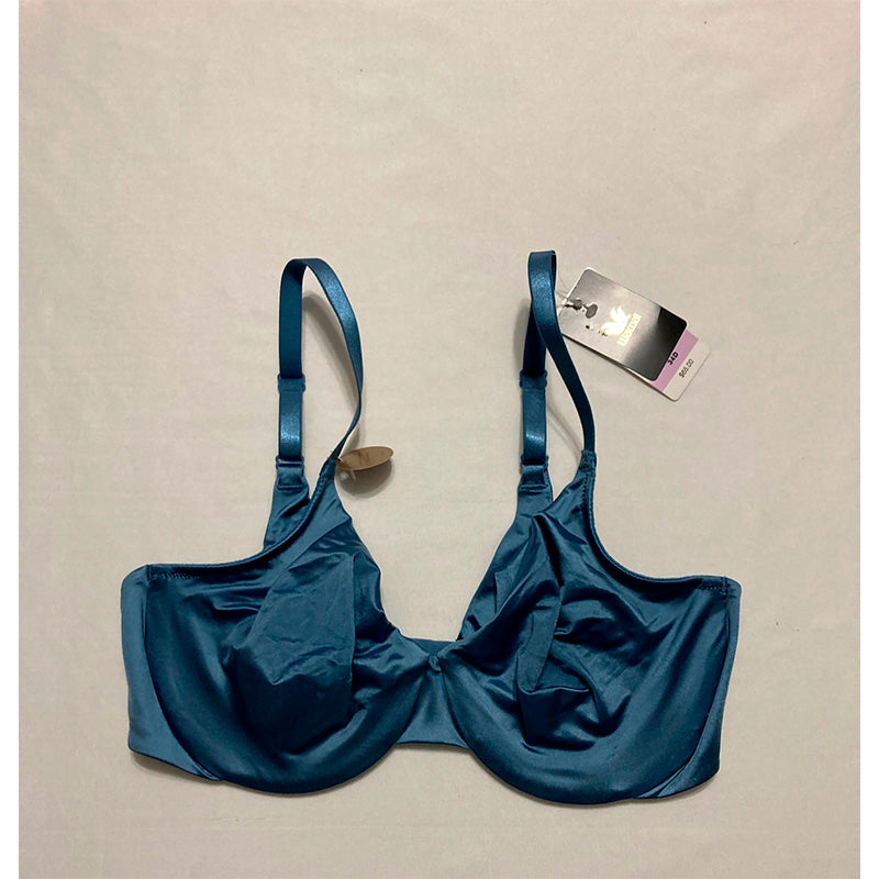 Wacoal Inner Sheen Underwire Bra Coronet Blue 34D