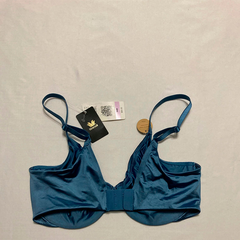 Wacoal Inner Sheen Underwire Bra Coronet Blue 34D