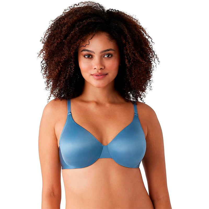 Wacoal Inner Sheen Underwire Bra Coronet Blue 34D
