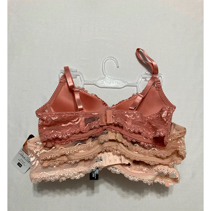 Rene Rofe Slight Push-Up Pack 3 Multicolor 36B