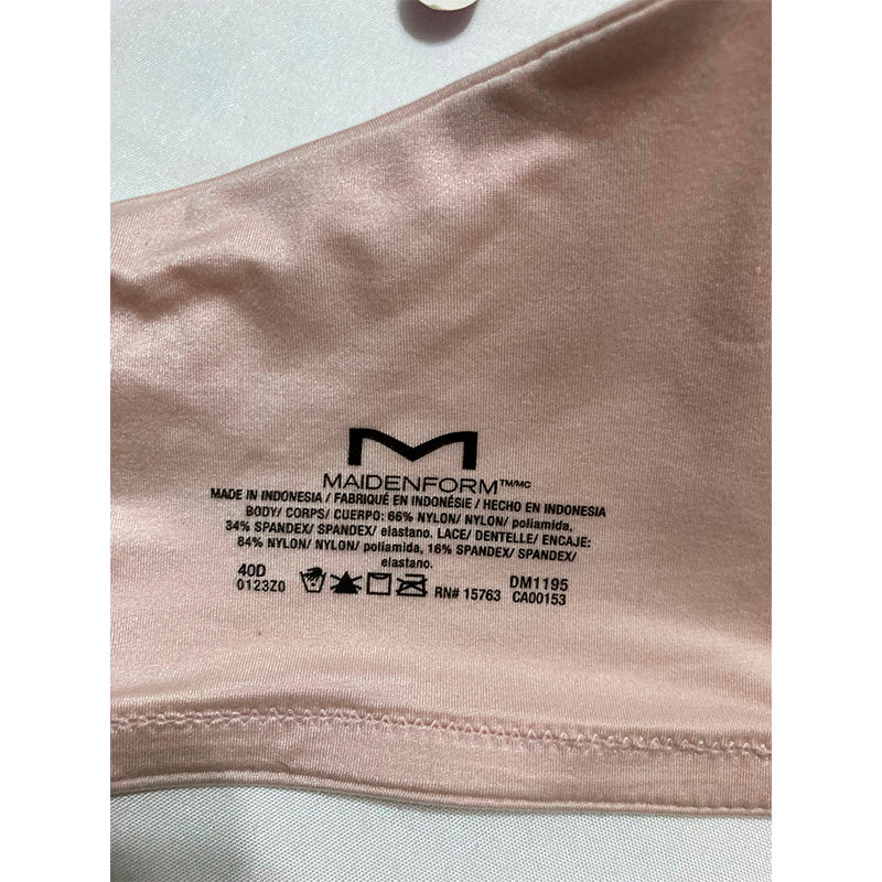 Maidenform Comfort Devotion Your Lift Underwire Bra Sandshell 40D