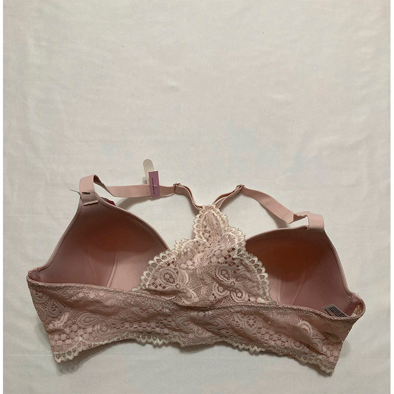 Maidenform T-Shirt Fit Lightly-Lined Underwire Racerback Pearl 38D