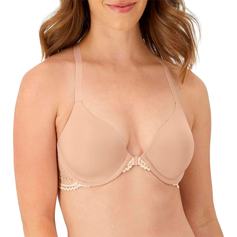 Maidenform T-Shirt Fit Lightly-Lined Underwire Racerback Pearl 38D