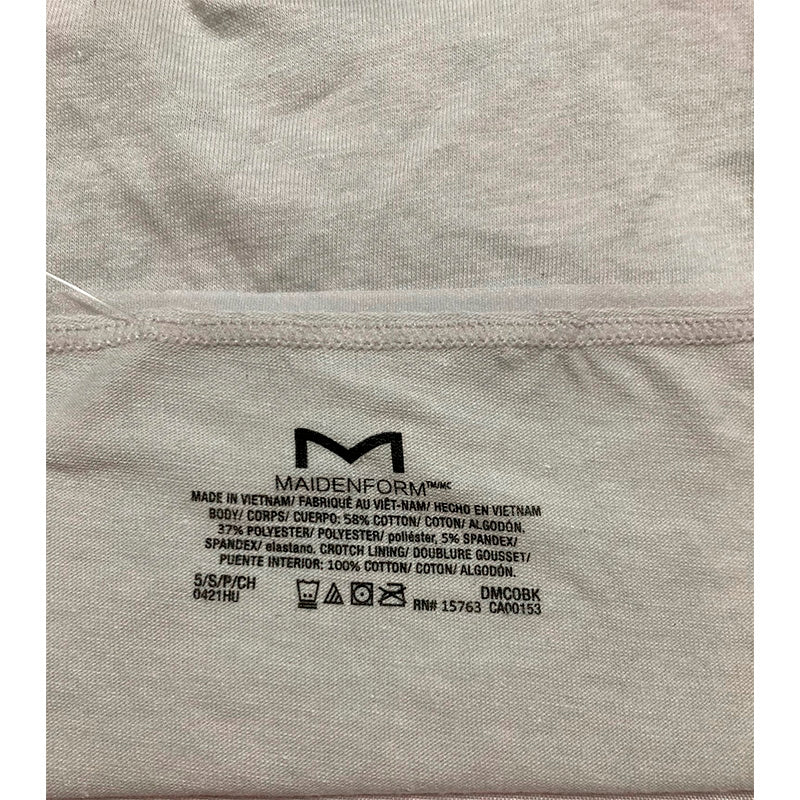 Maidenform Cotton Comfort Underwear Grey S