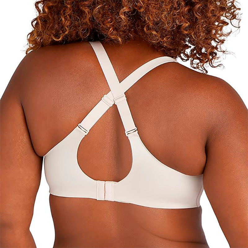 Bali Comfort Soft Touch Perfect T-Shirt Wirefree Bra Sandshell M