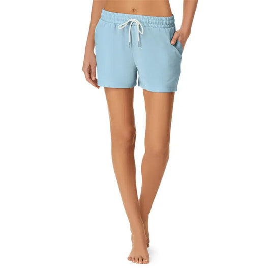 Refinery29 Super Soft French Terry Lounge Shorts Blue L