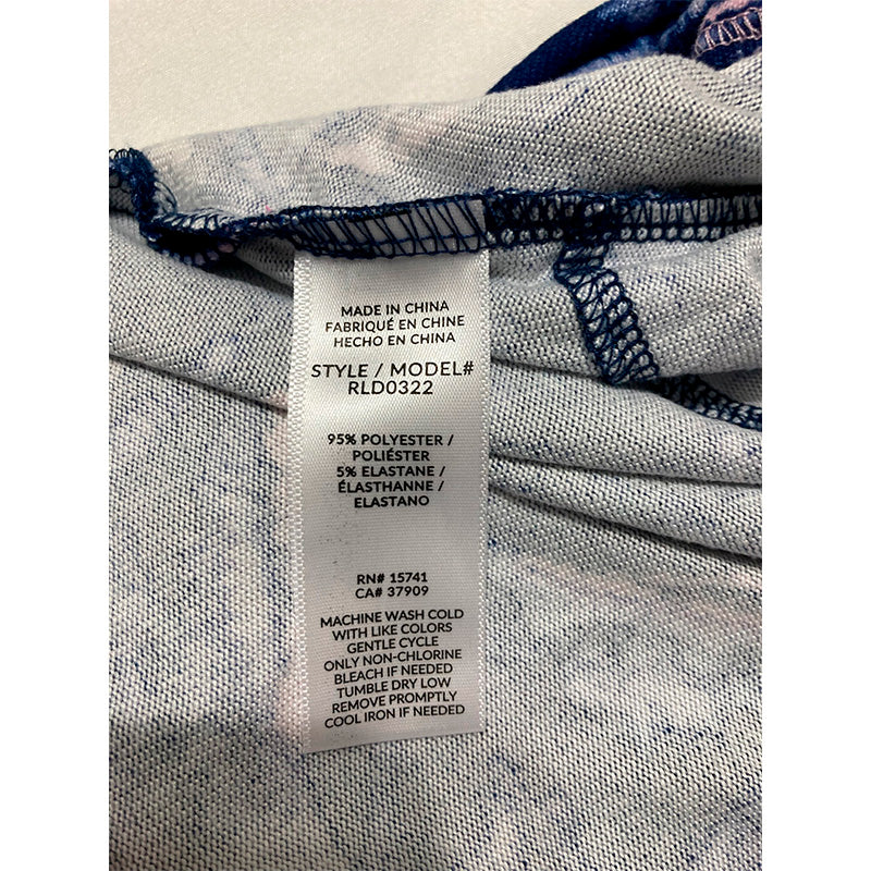 Splendid Knit Sleep Shirt XS, Bundle Dye Petals