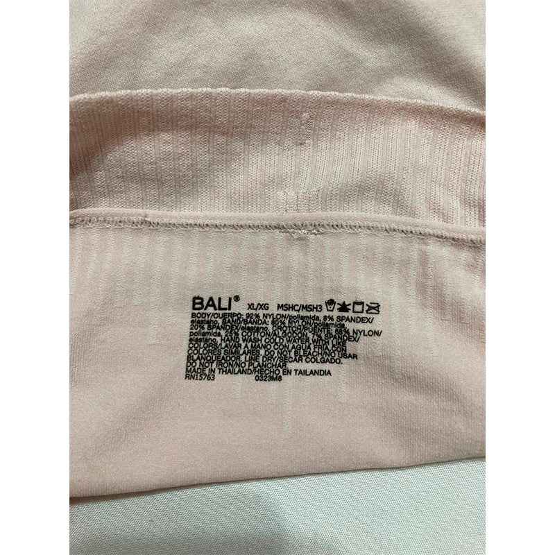 Bali Comfort Revolution Modern Seamless Hi-Cut Underwear Stretch Panties Sandshell XL