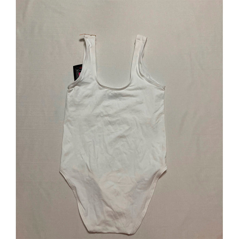 Maidenform Smoothing Seamless Built-in-bra With Scoop Neckline Shapewear White S