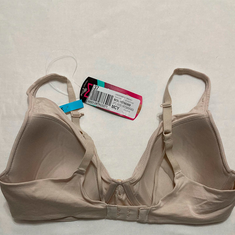 Maidenform Luxe Convertible Underwire Bra Beige Bisque 36C
