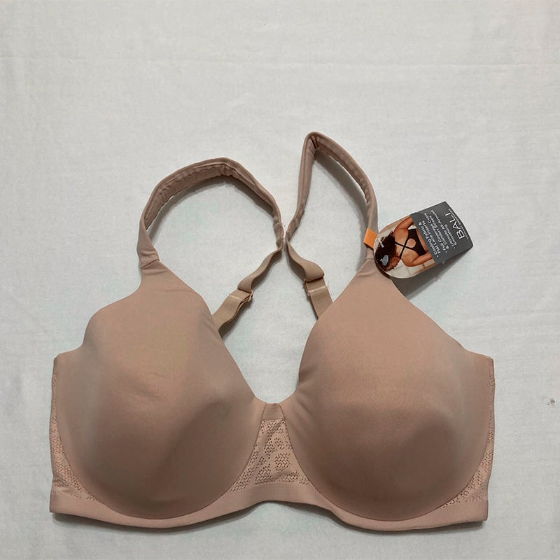Bali T-Shirt Coolest Smoothing Underwire Convertible Bra Almond 34DD